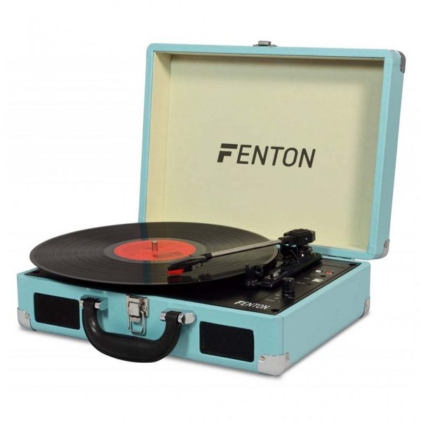 FENTON RP115 Record Player Briefcase Blue