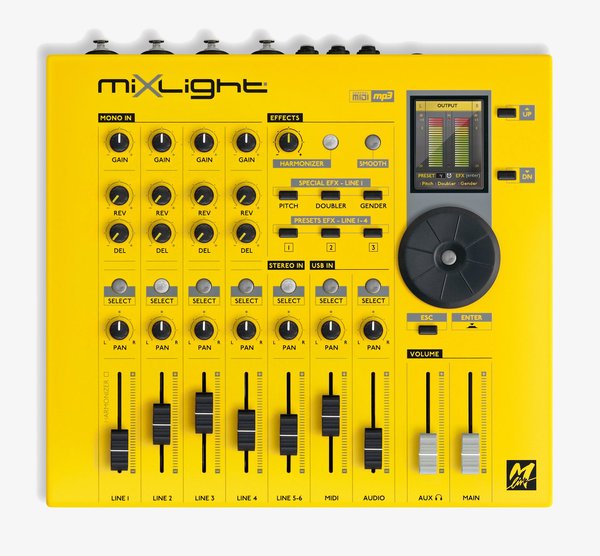 M Live Mixlight Mixer Digitale con Scheda Audio