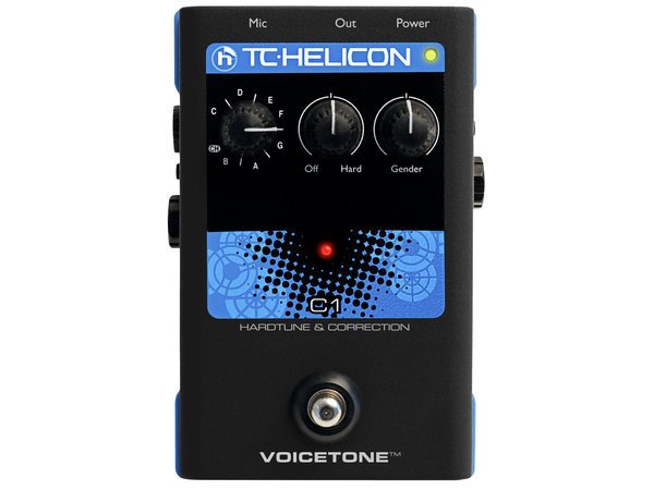 TC Helicon VOICETONE C1 - HARDTUNE & CORRECTIONE