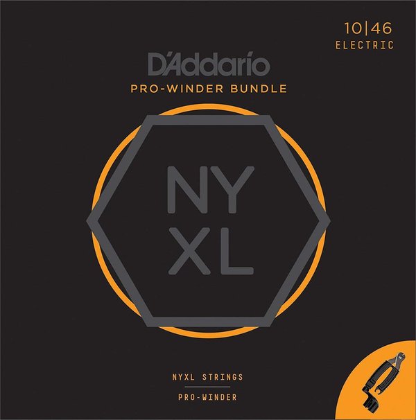 D'Addario NYXL1046-PW Bundle Corde + Avvolgicorde