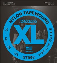 D'Addario ETB92 Tapewound Bass Medium, 50-105 Long Scale