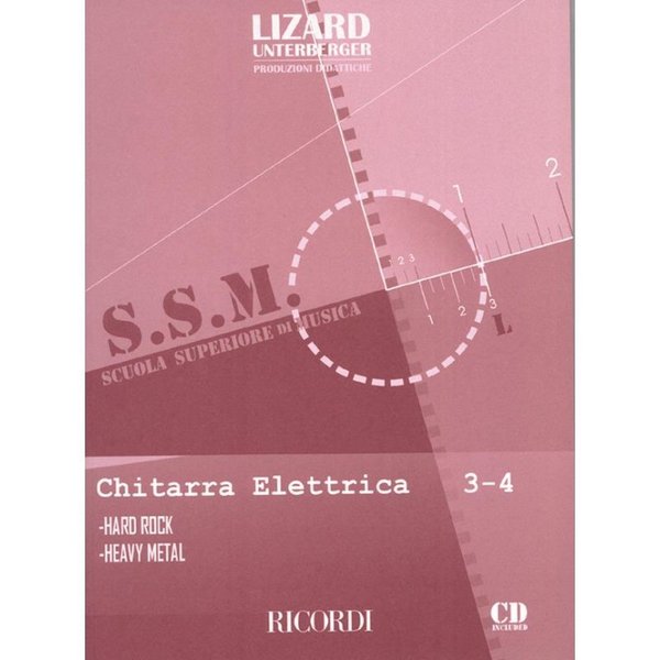 Lizard, Chitarra elettrica 3-4, Hard Rock/Heavy Metal - Unterberger - MLR730 - Con CD