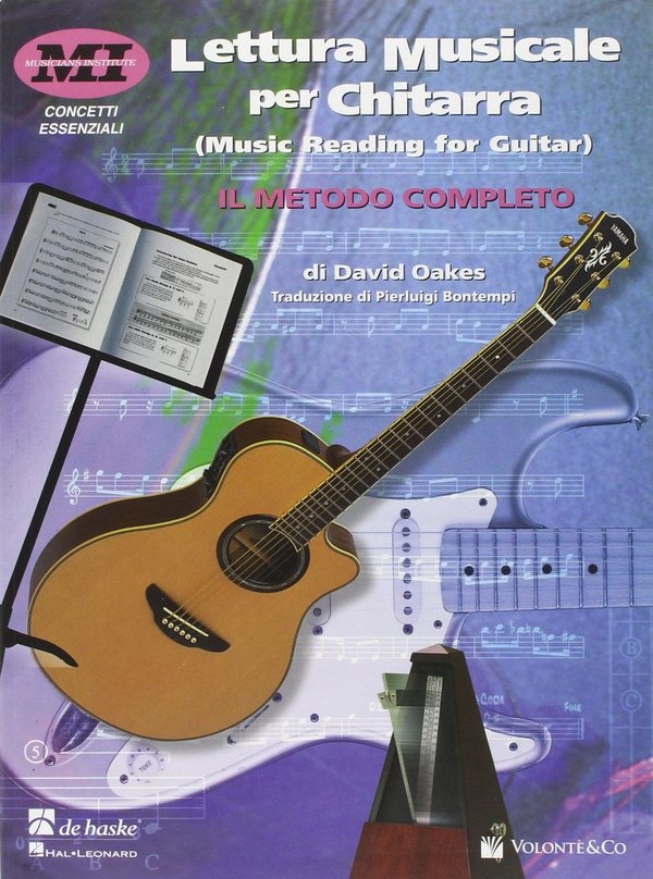 Lettura Musicale per Chitarra - D.Oakes - Hal Leonard - 1829-11-401 DHE