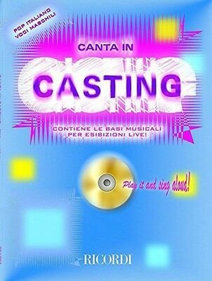Canta in Casting, Pop Italiano Voci Maschili - AA.VV. - Ricordi - MLR763 - Con CD
