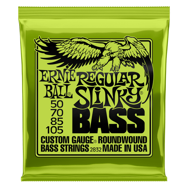 Ernie Ball  - Slinky Nickel Wound Bass - Corde Basso 4 corde - Diverse scalature