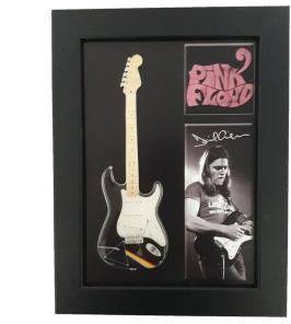 Music Legends Collection - Cornice portafoto da parete / scrivania David Gilmour tribute