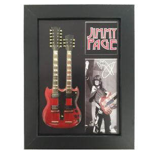 Music Legends Collection - Cornice portafoto da parete / scrivania Jimmy Page tribute