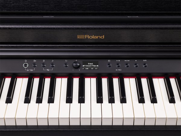 Roland RP701 CB Contemporary Black - Pianoforte digitale con mobile