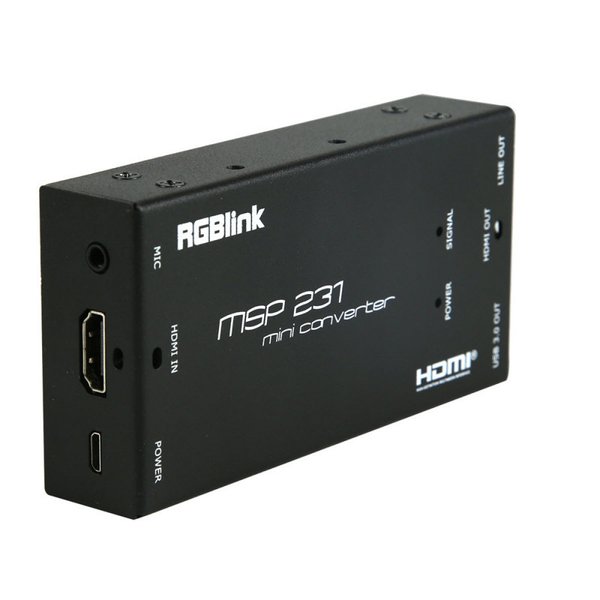 RGBLink MSP231 USB3.0 HDMI Capture (articolo disponibile solo Online)