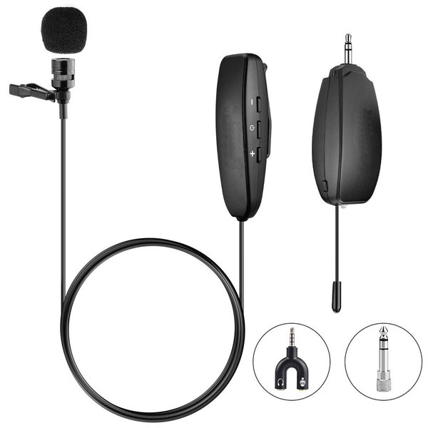 Audiodesign Pro PMU 501 LV Microfono Lavallier con ricevitore a Jack