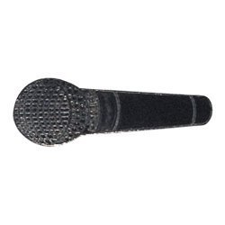 Gewa 979053 - Spilla a forma di microfono
