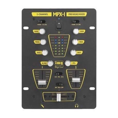 IMG Stage Line - MPX-1 GE - Mixer da DJ 2 Canali