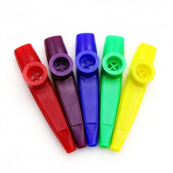 Stagg Kazoo colorato in plastica (colore scelto casualmente tra quelli disponibili)