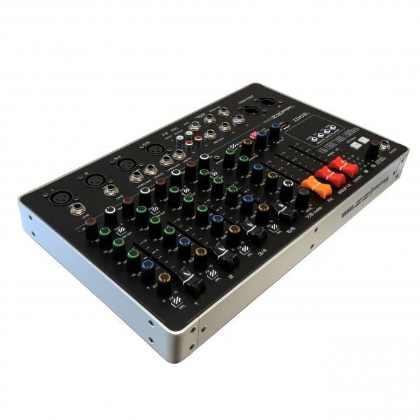 ZZIPP ZZMX8L Mixer 8 Canali con Lettore MP3, DSP E BL