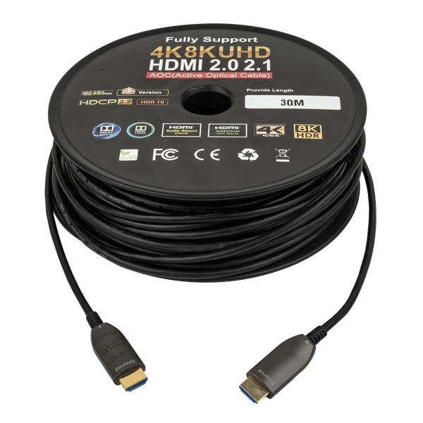 DAP Cavo in fibra HDMI 2.0 AOC 4 K 30Mt